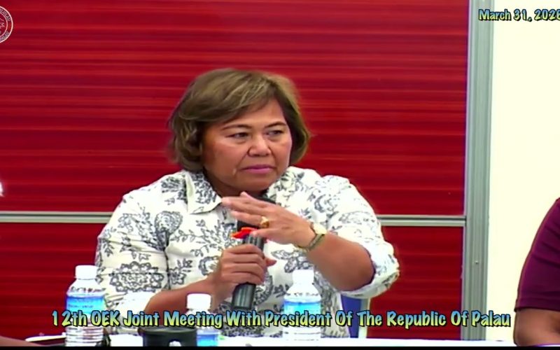 12th OEK, The Senate Joint Meeting with The Republic Of Palau President 3.31.26