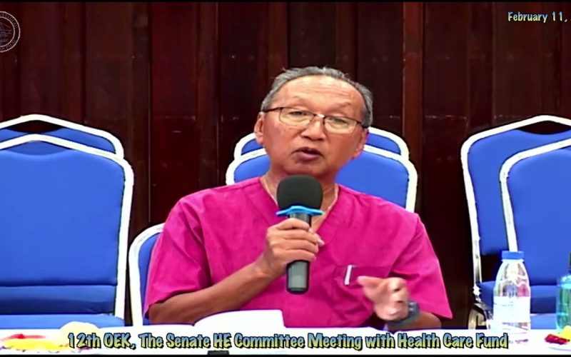 12th OEK, The Senate HE Committee Meeting with Health Care Fund